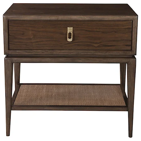 St Charles Night Stand with Electrical Outlet and USB Port